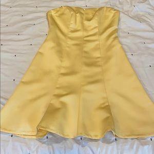 Strapless princess dress